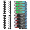 4-Pack Wall Mount DVD Holder Metal Video Game Storage Rack I2791