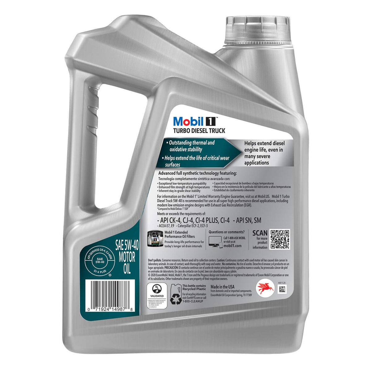 Full Synthetic 5W-40 Motor Oil 1 Gal W642919