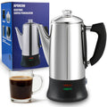 Electric Stainless Steel Coffee Percolator 12 Cup M96948