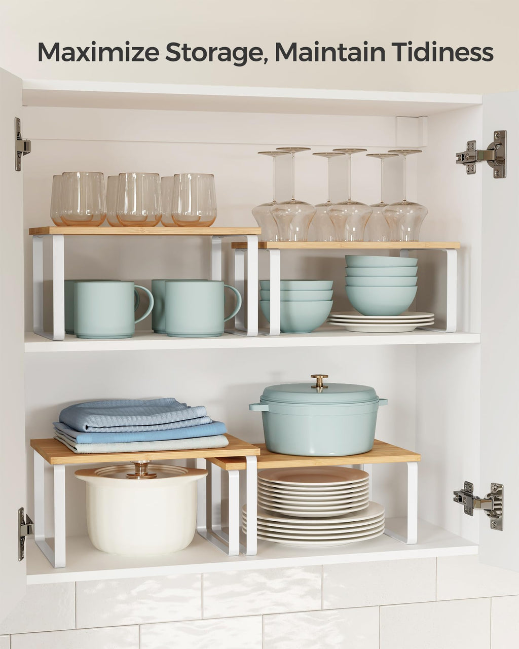 Set of 4 Kitchen Storage Shelf H3931