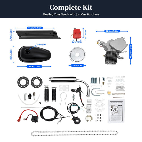 100cc 2 Stroke Bicycle Engine Motor Kit E33575