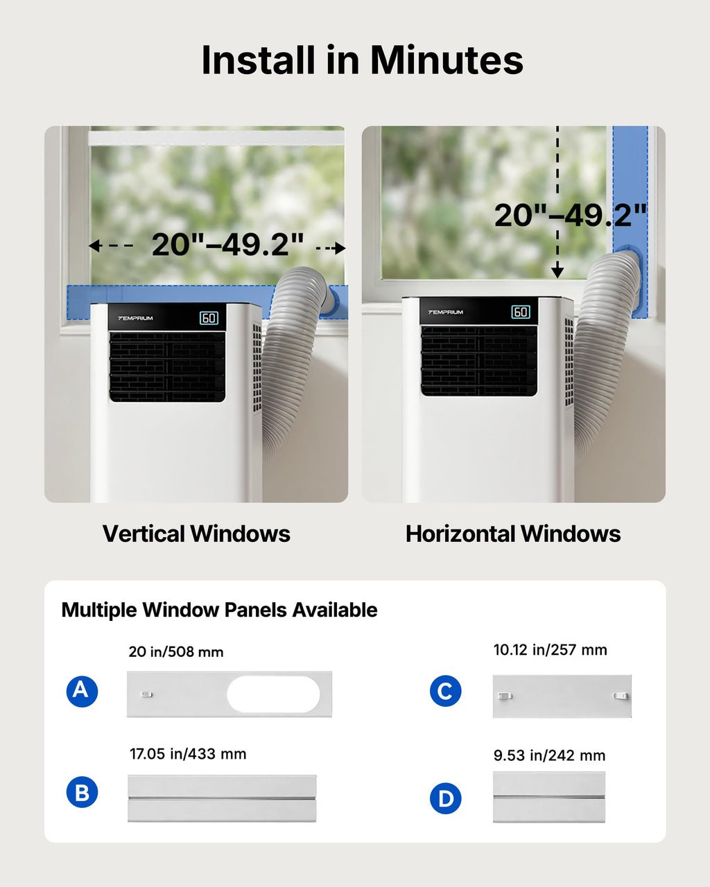 10,000 BTU Portable Air Conditioner H768673