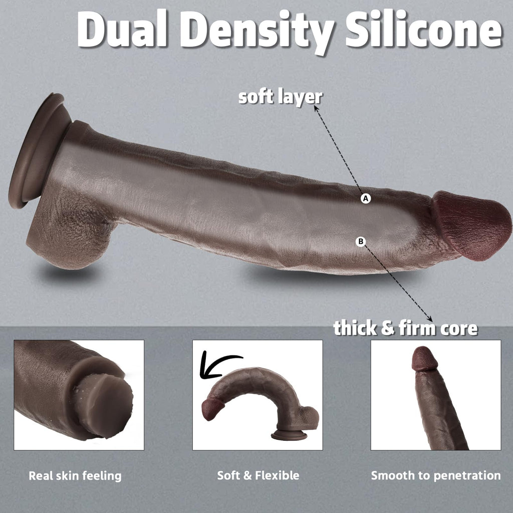 12" Huge Dildo J129919