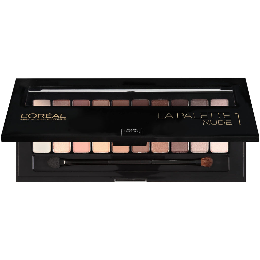 Nude Eye Shadow Palette with Brush, 0.62 oz X4243