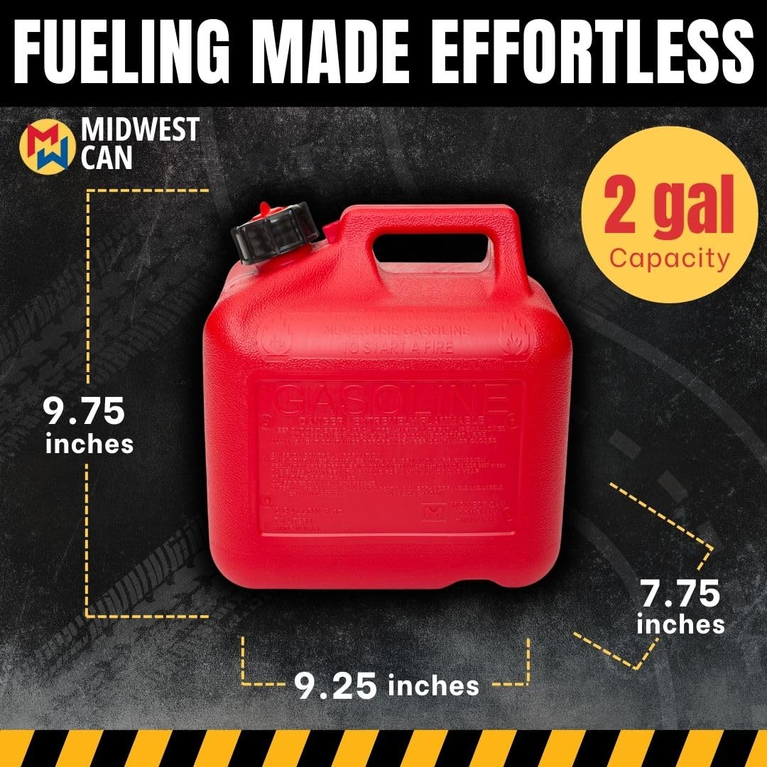 2 Gallon Gas Can N17692