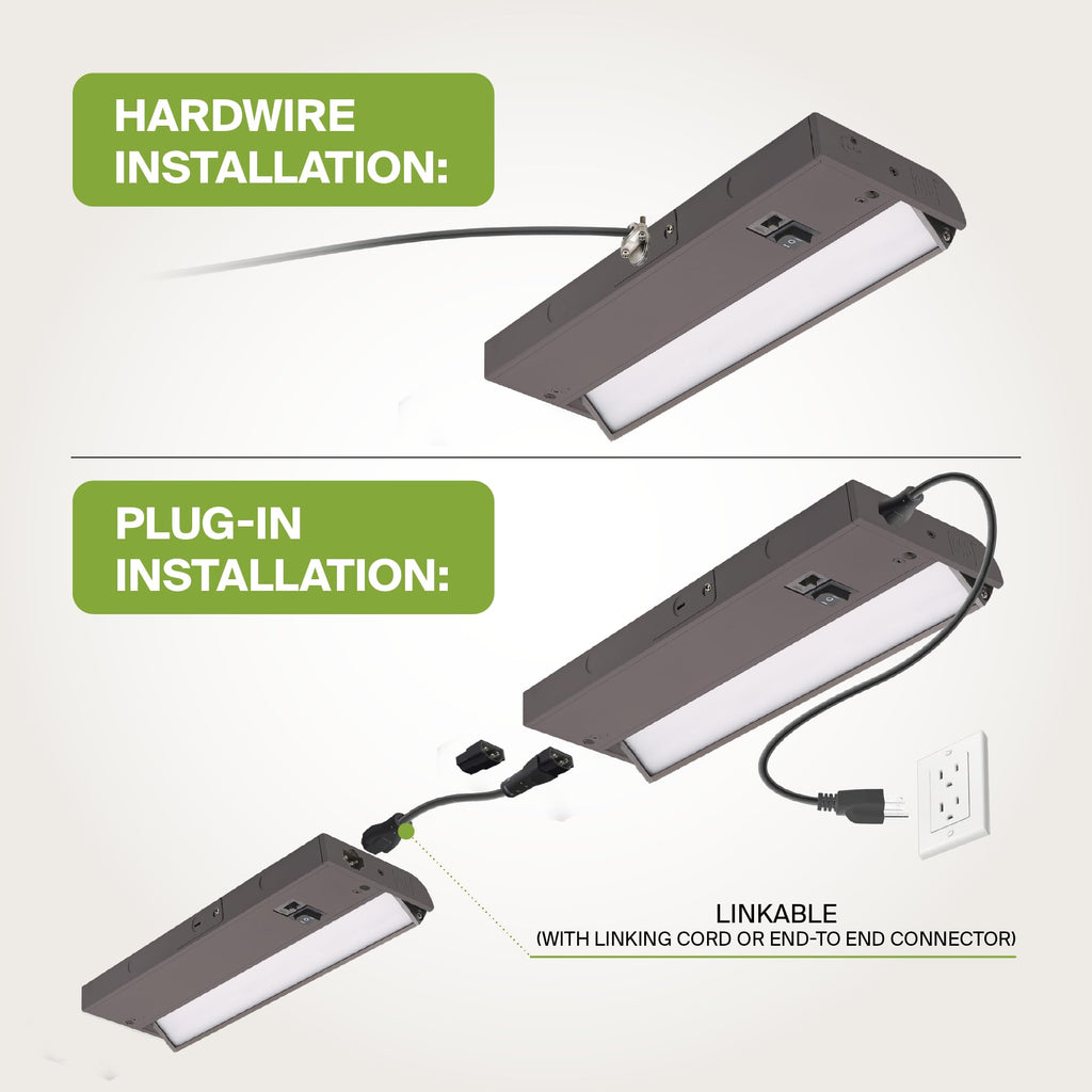 24 Inch Dimmable Linkable LED Under Cabinet Lighting C7139