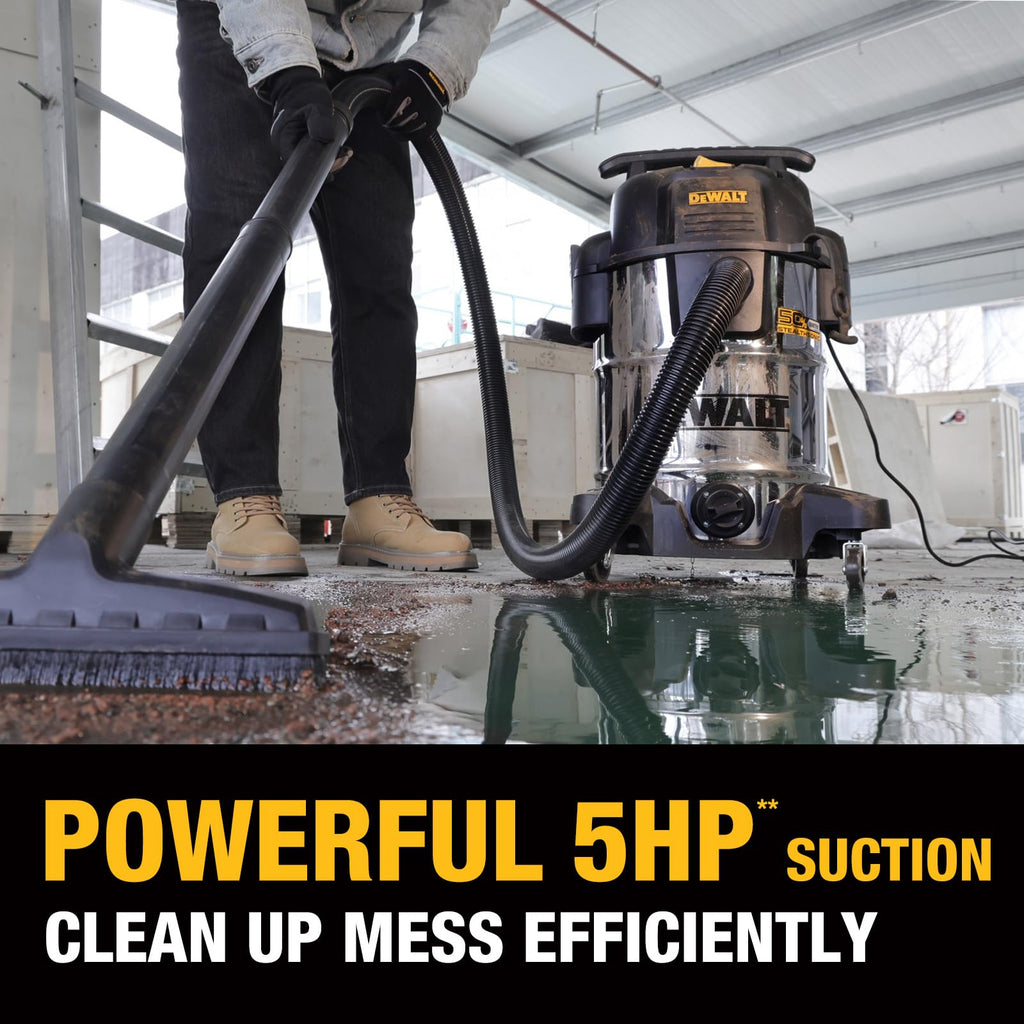 10 Gal Wet and Dry Stainless Steel Shop Vacuum C62331