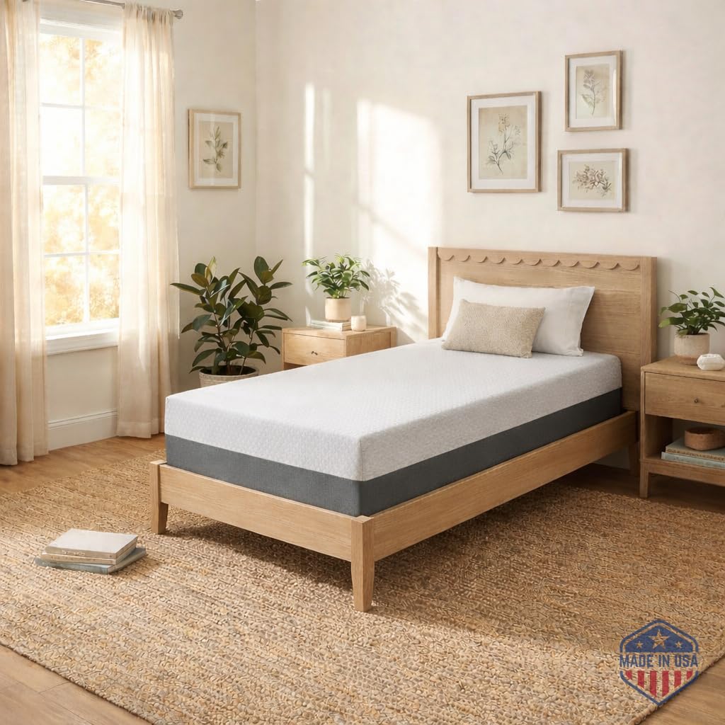 8 Inch Twin Gel Memory Foam Mattress N338