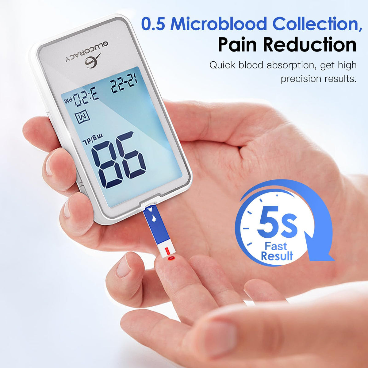 Blood Glucose Test Strips 300 Counts J911092