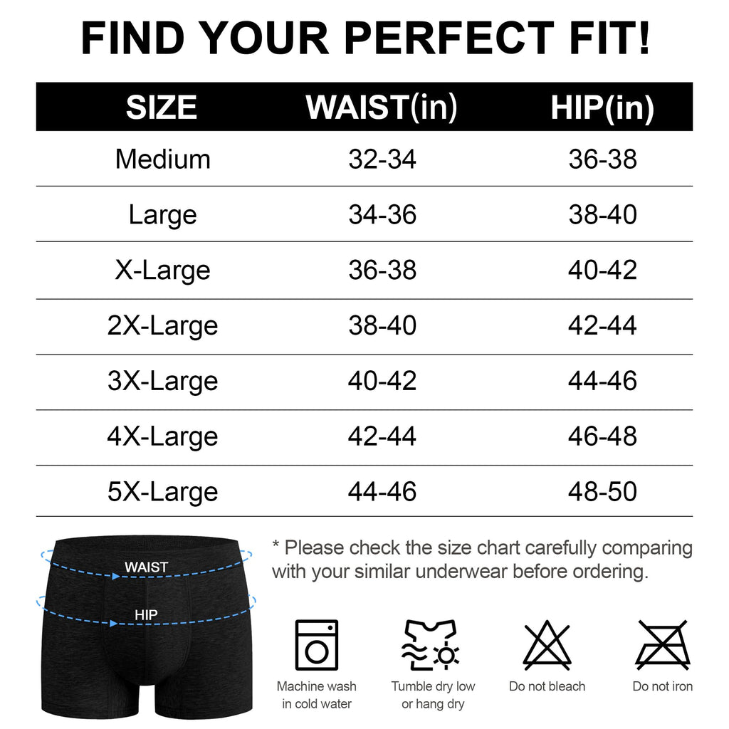 Mens Washable Incontinence Underwear 50ml Absorbent 4XL J549