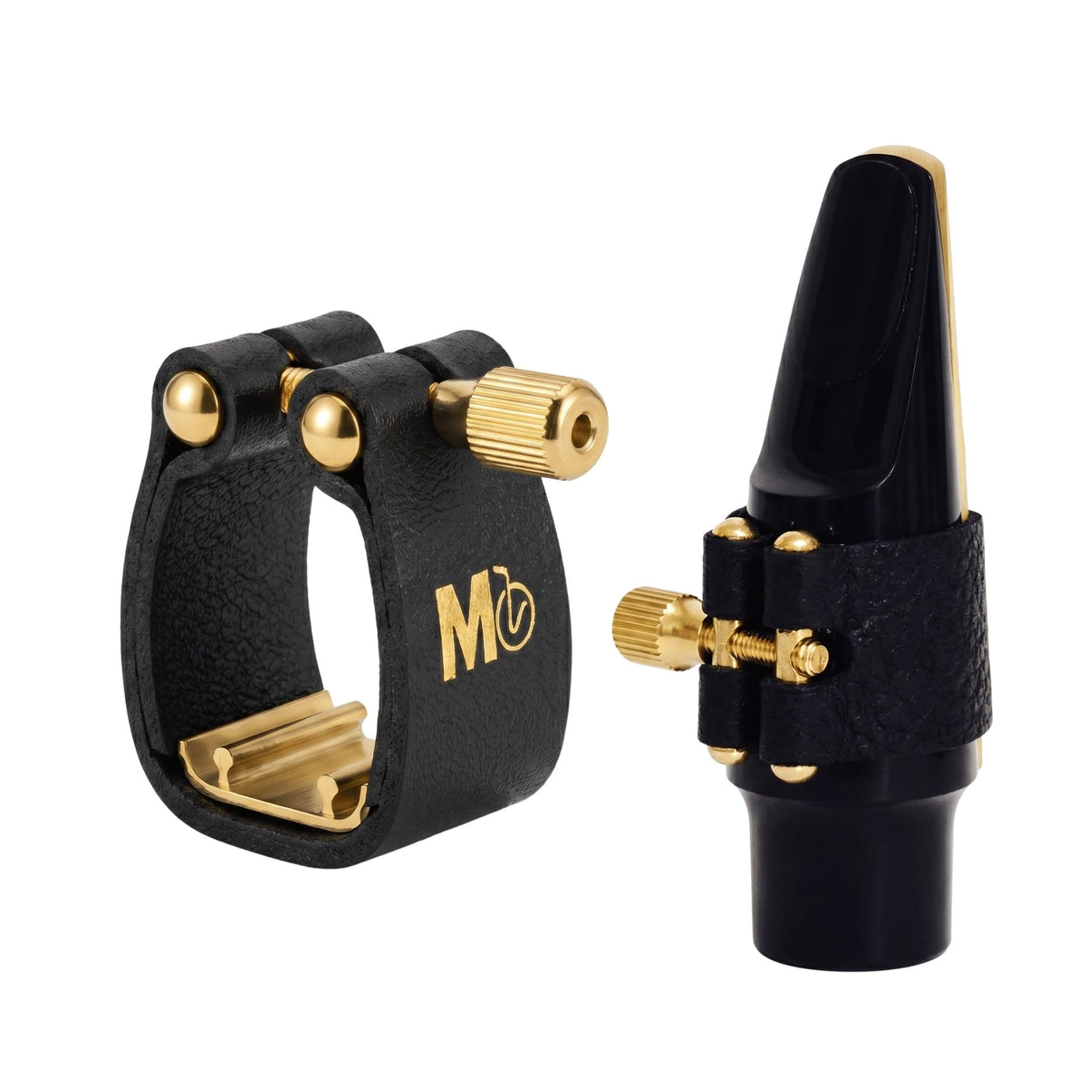 Adjustable Single-Screw Leather Alto Saxophone Ligature L765
