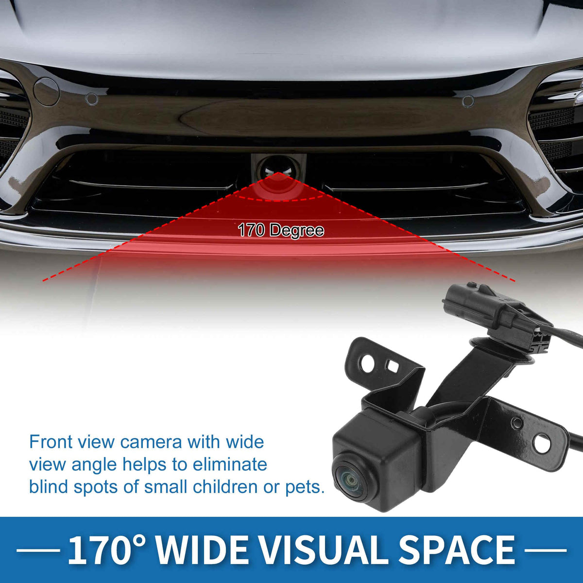Front View Camera for Nissan Rogue 2017-2020 Q97936