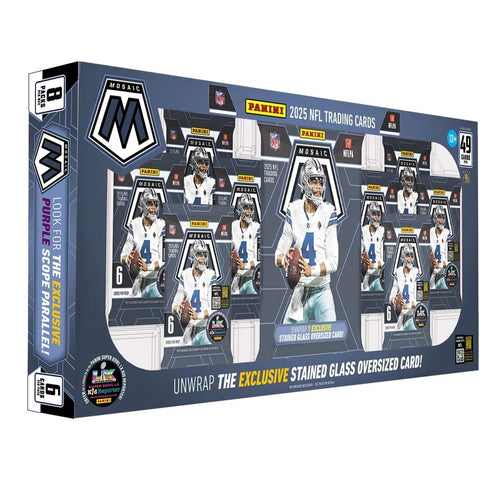 2025 Mosaic Football Trading Card Box Oversized Card G5592