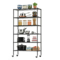 6-Tier Wire Shelf with Wheels Q65720