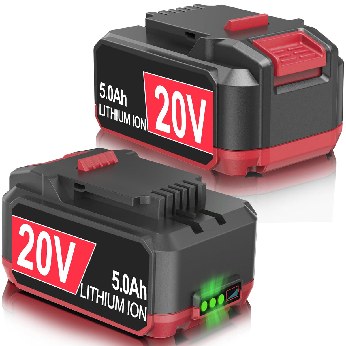2 Pack Replacement 20V Battery 5Ah C157