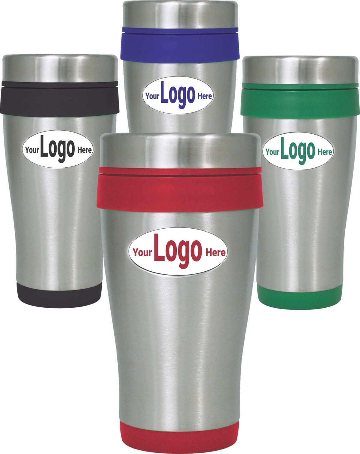 16 oz Stainless Steel Insulated Travel Mugs with Lid B10319