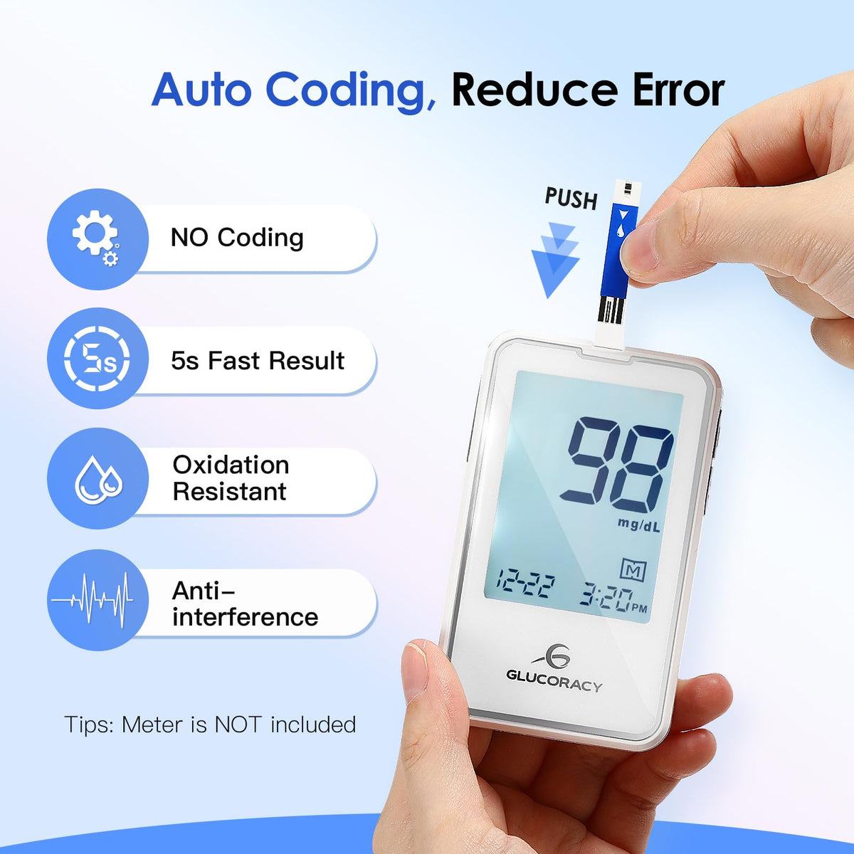 Blood Glucose Test Strips 300 Counts J911092