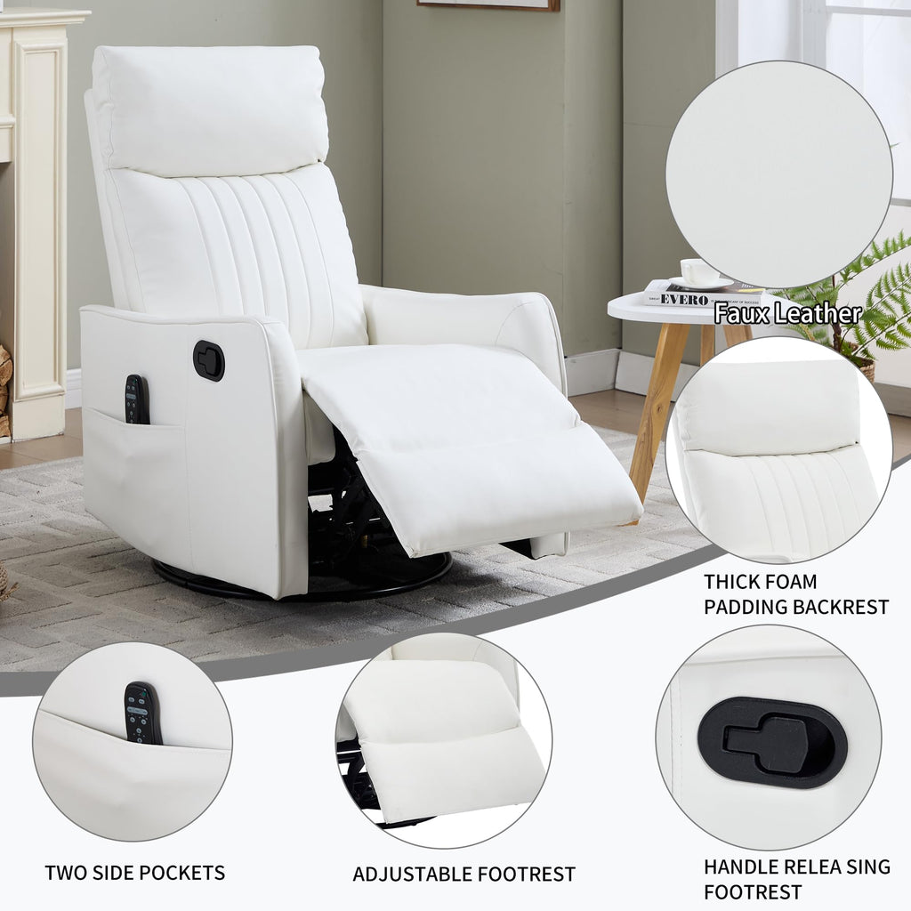 High Back Massage Recliner with Heat E763