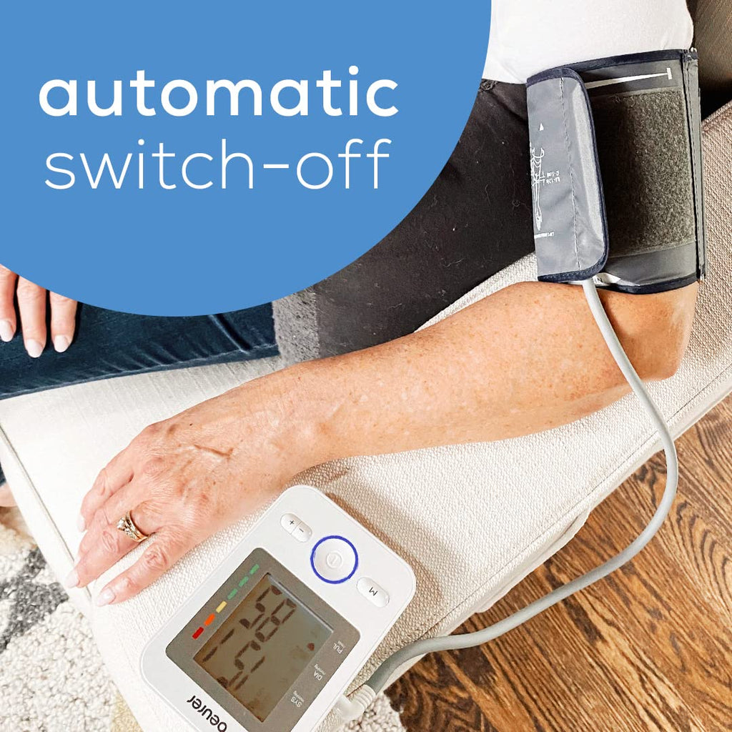 Upper Arm Blood Pressure Monitor with Large Cuff O818589
