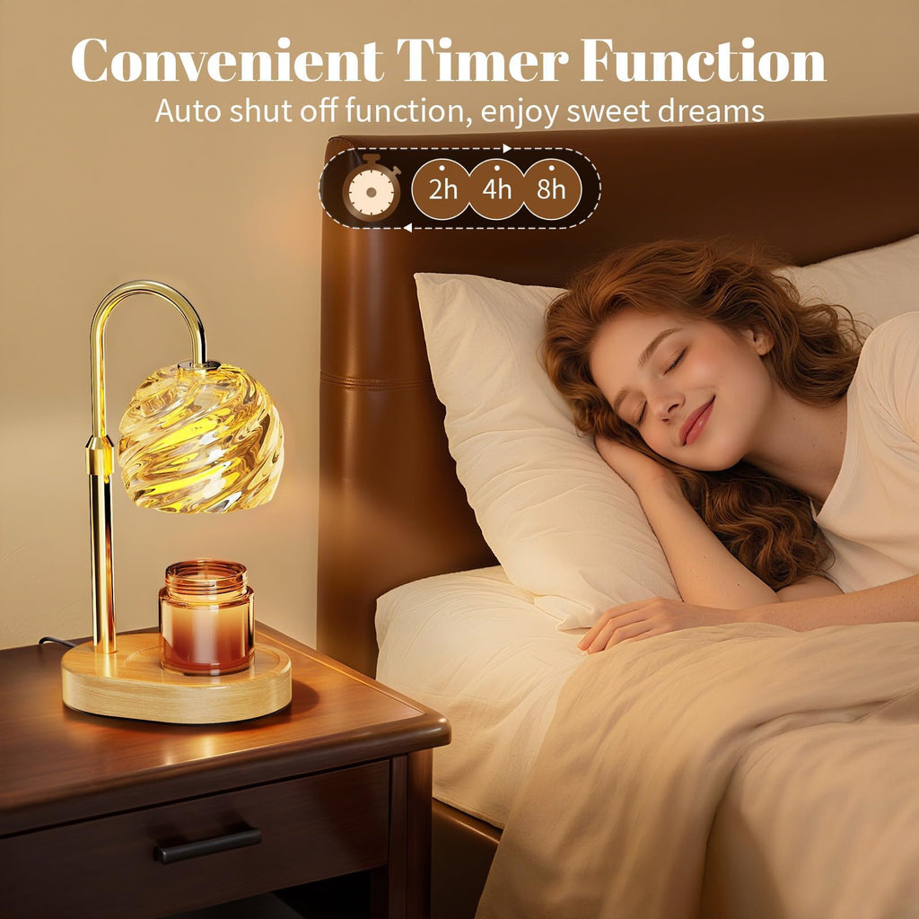 Candle Warmer Lamp with Timer E482