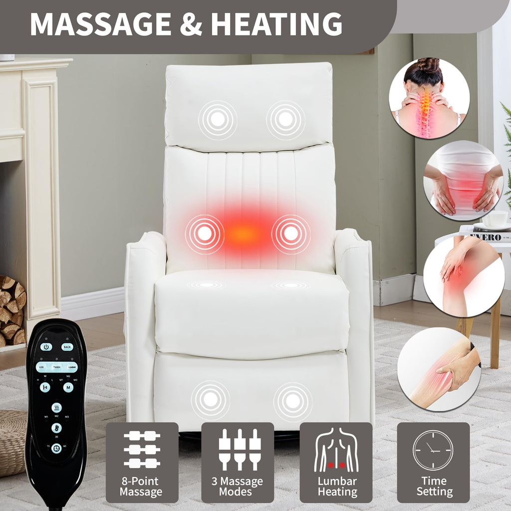 High Back Massage Recliner with Heat E763