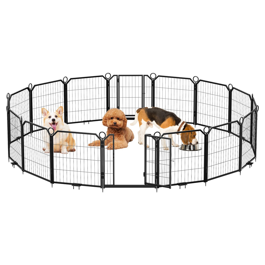 32 Inch 16 Panel Metal Dog Playpen G27995