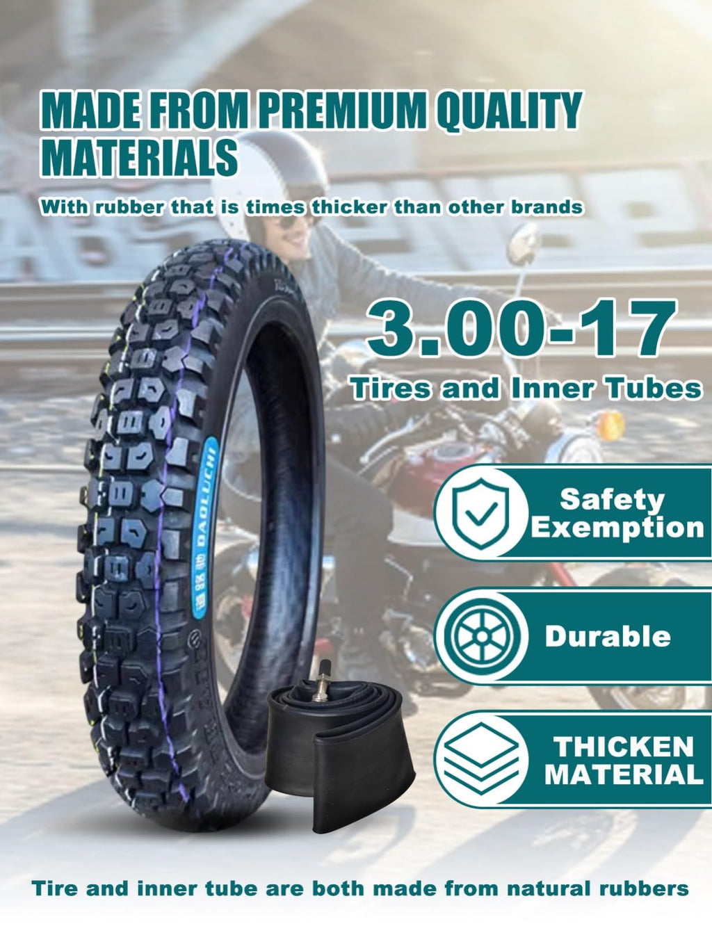 3.00-17 Scooter Tire R112844