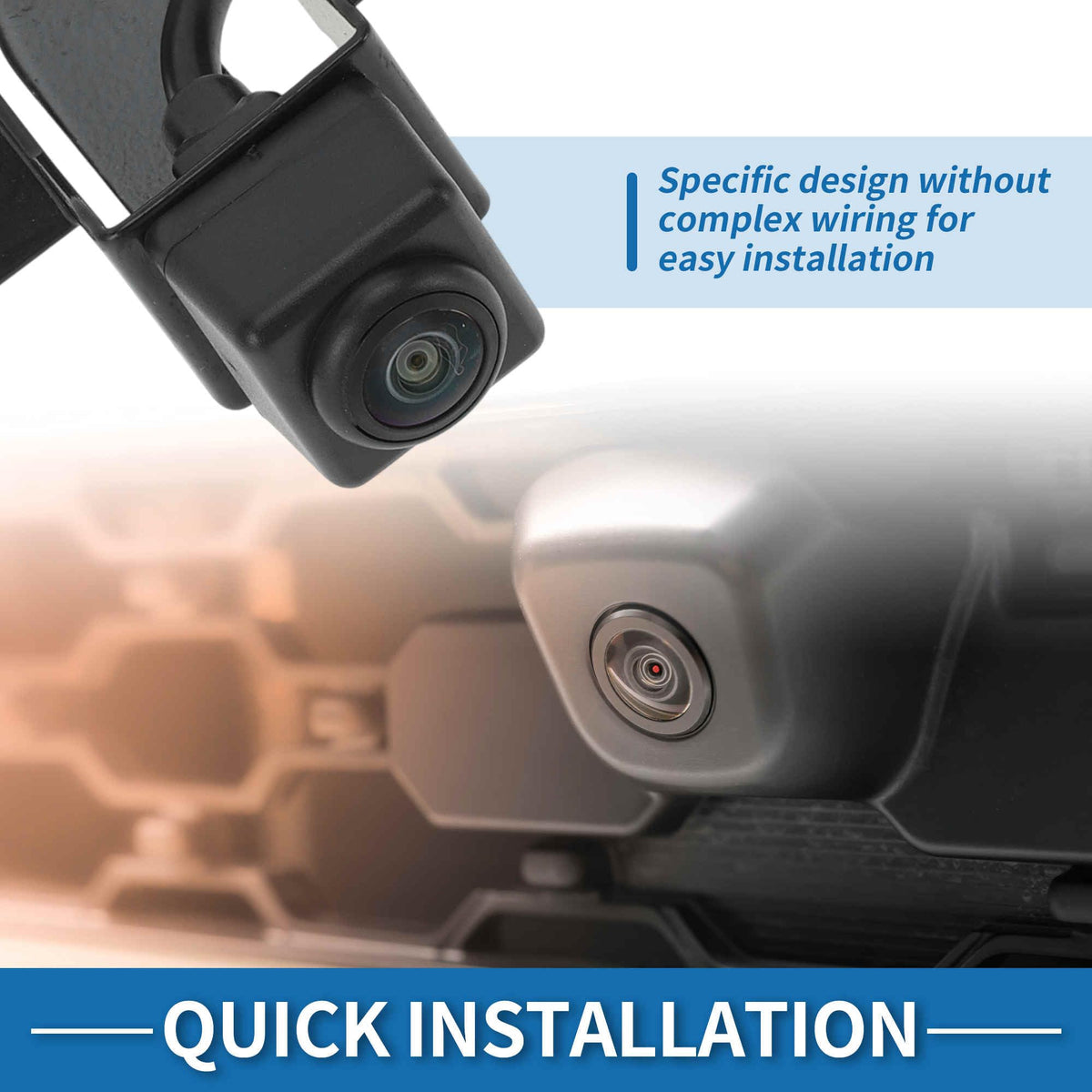 Front View Camera for Nissan Rogue 2017-2020 Q97936