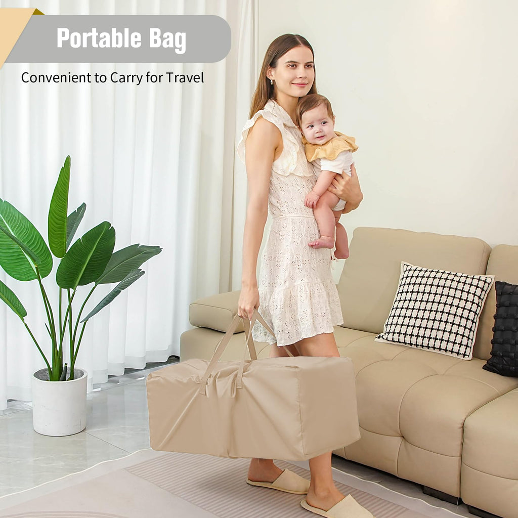 5 in 1 Beige Baby Bassinet D3766