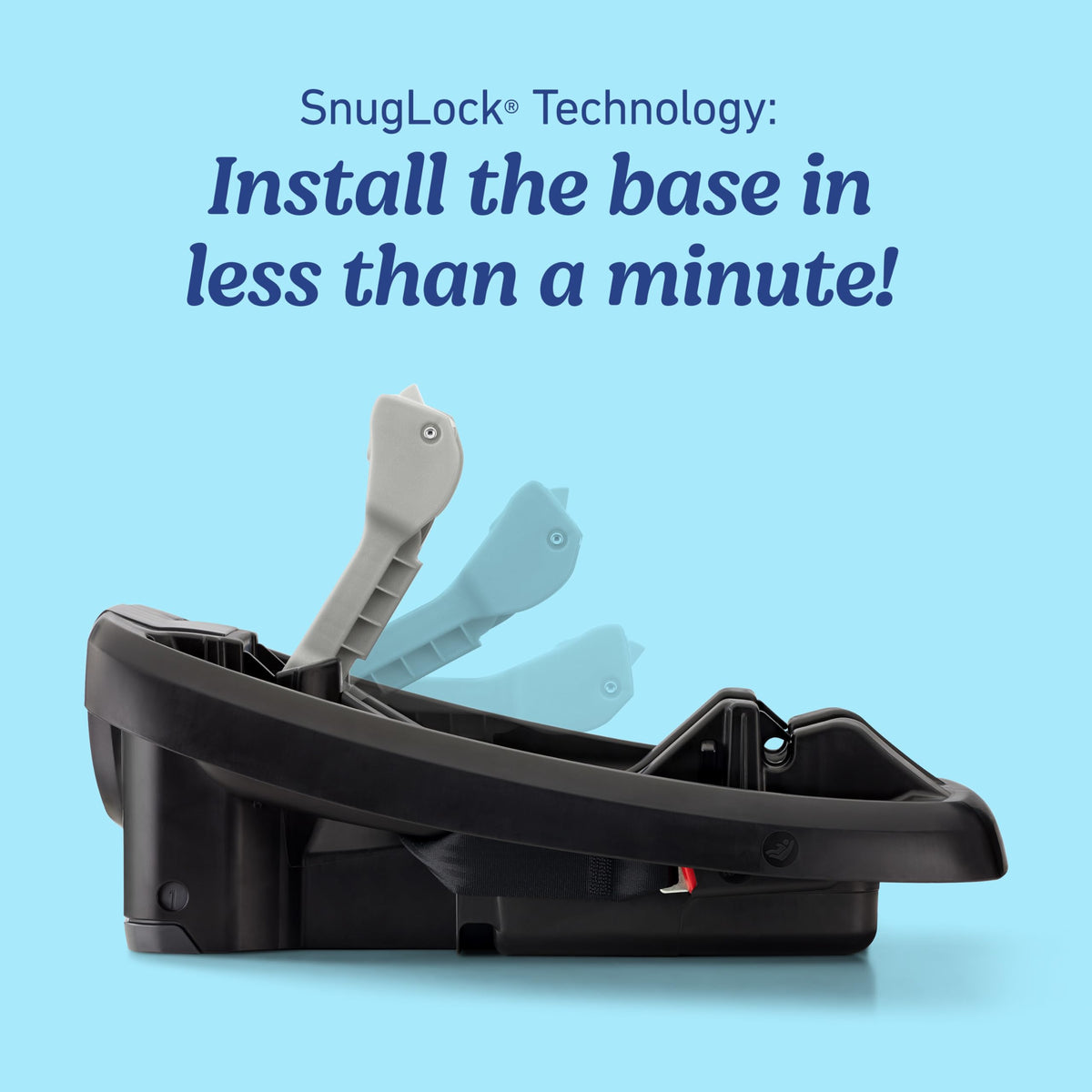 Infant Car Seat, Lightweight, Reclining Rear Facing Y735