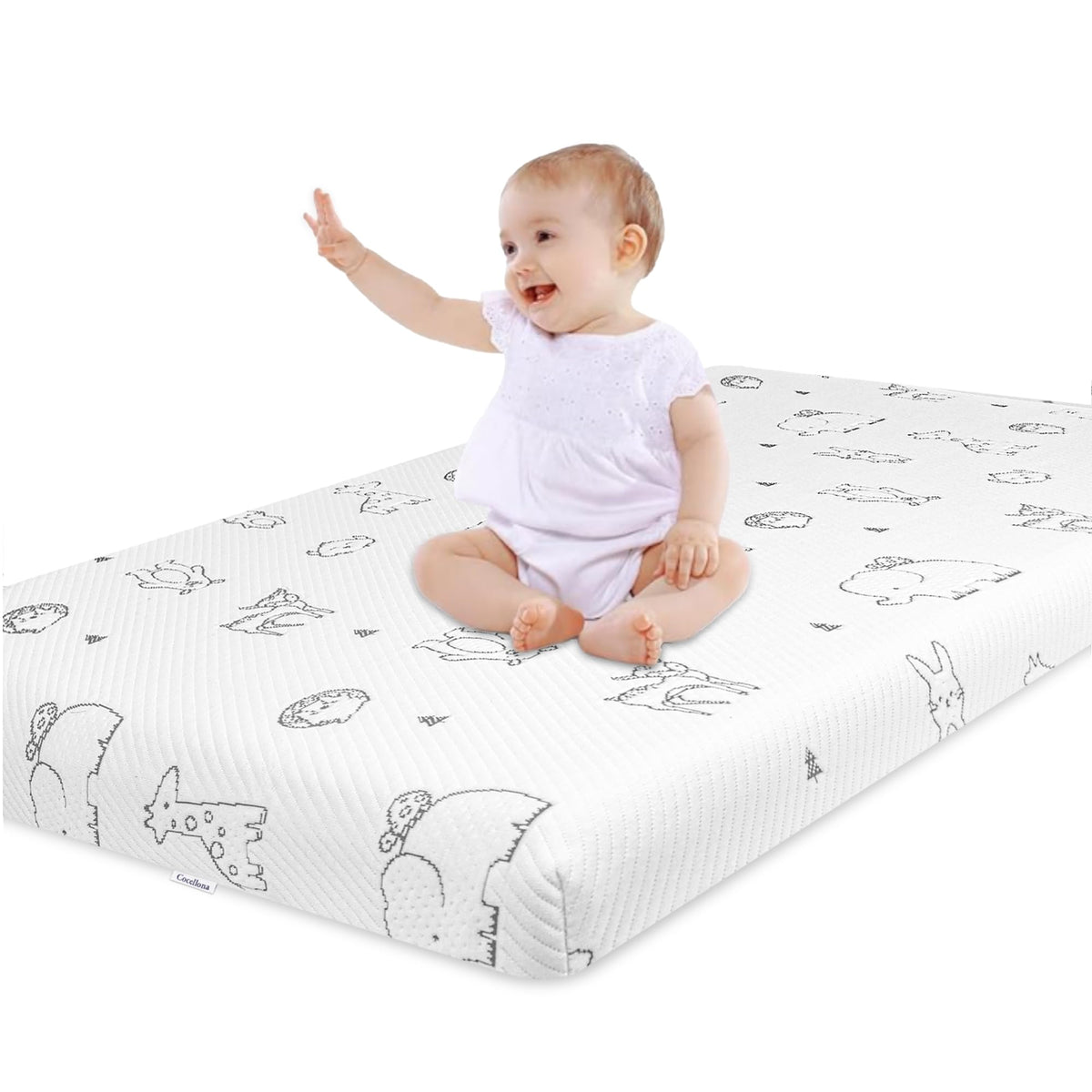 Pack and Play Mattress 38"x26" Firm Support Foam M49061
