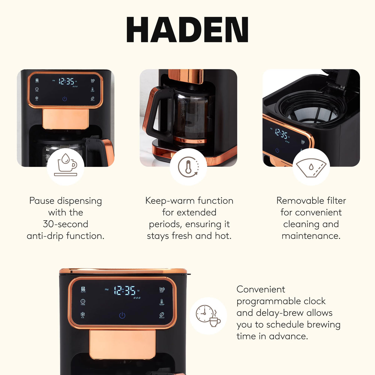 12 Cup Programmable Coffee Maker A8881
