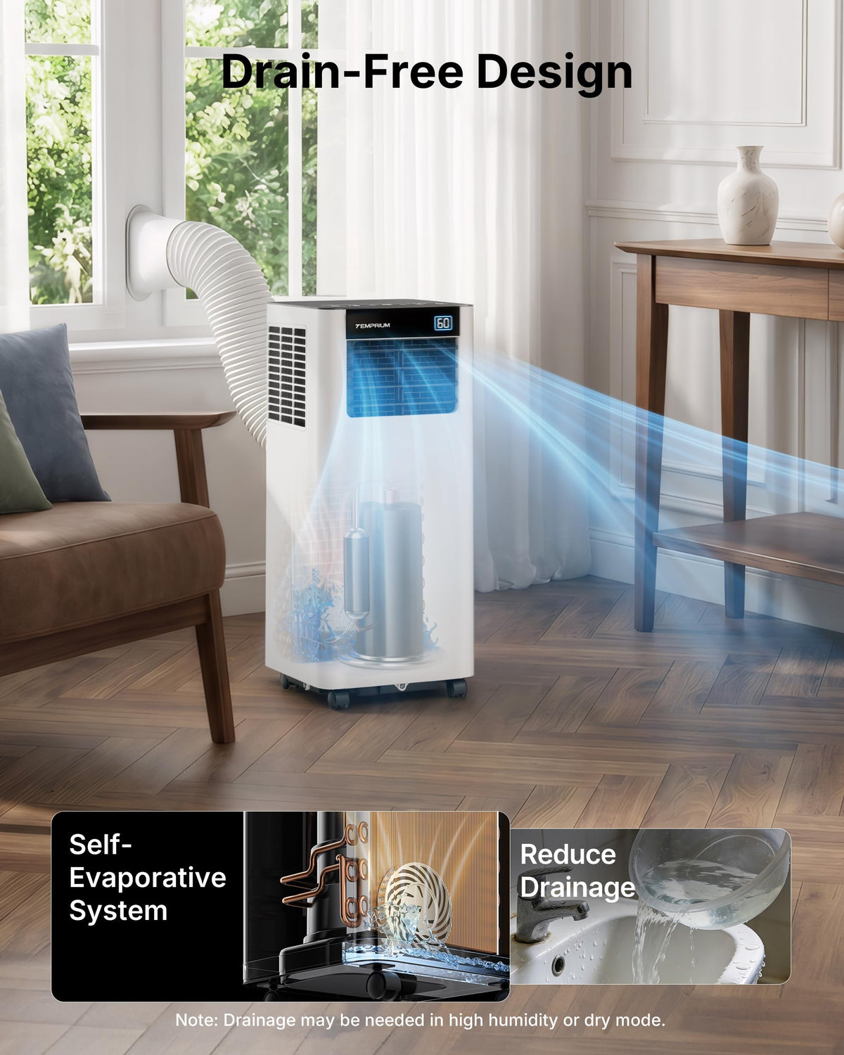 10,000 BTU Portable Air Conditioner H768673