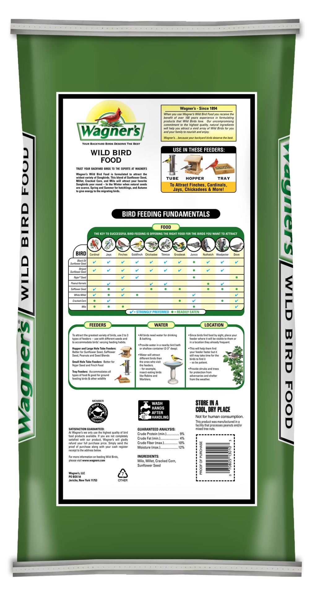 Wild Bird Food 30-Pound Bag O154