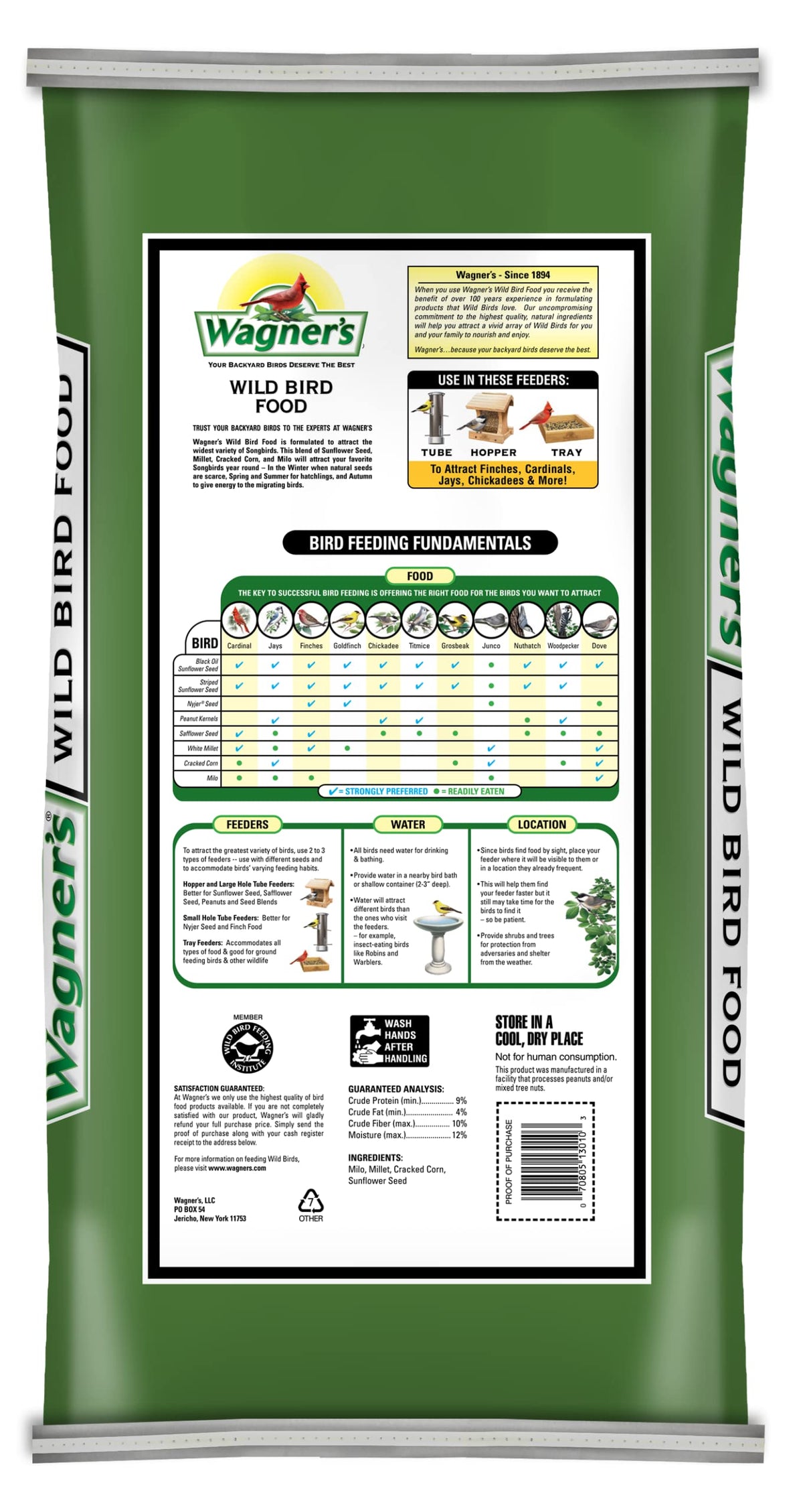 Wild Bird Food 30-Pound Bag O154