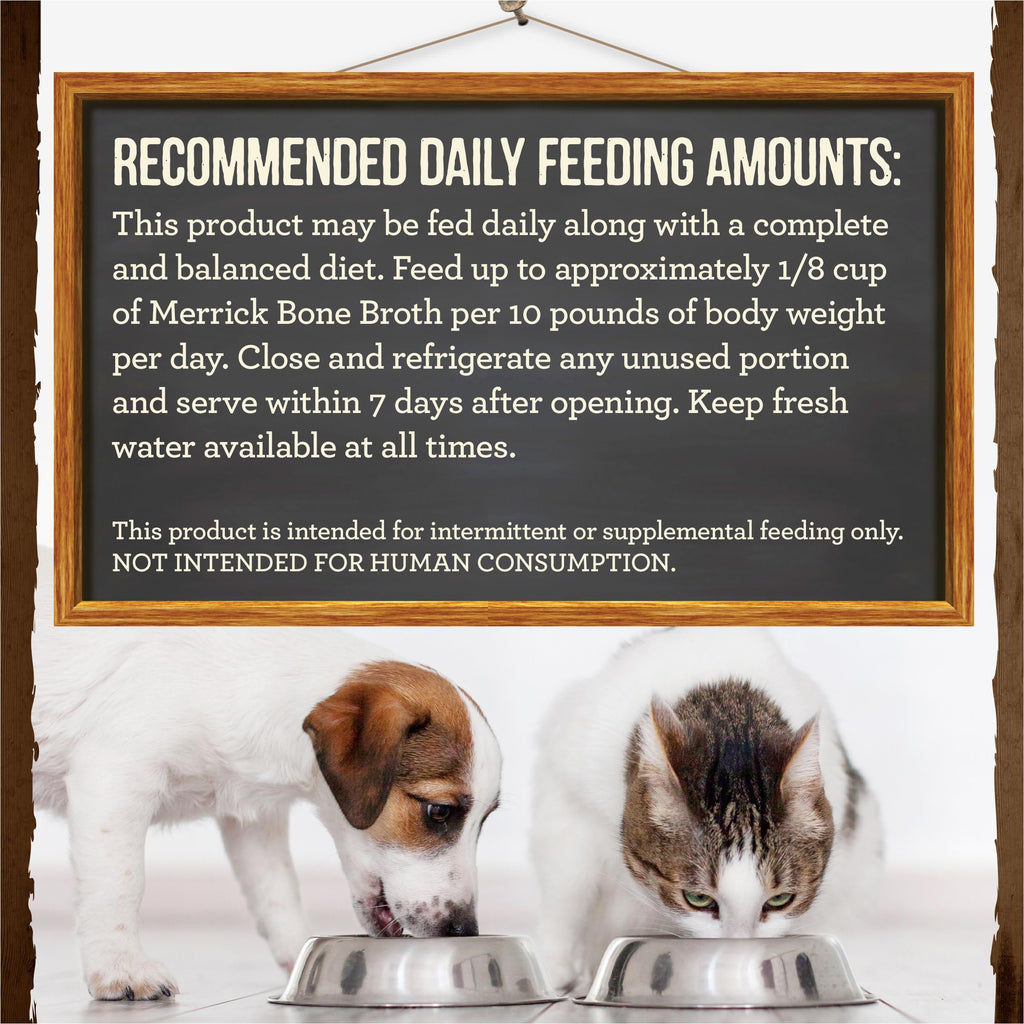 Grain Free Beef Bone Broth Dog and Cat Food Topper 16 oz E7986