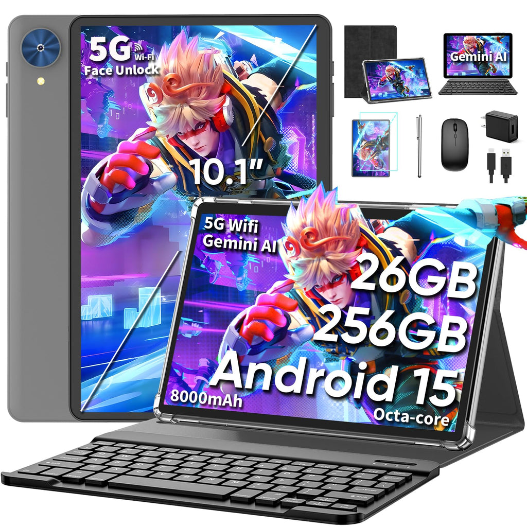 10 Inch Android Tablet with Keyboard D45577