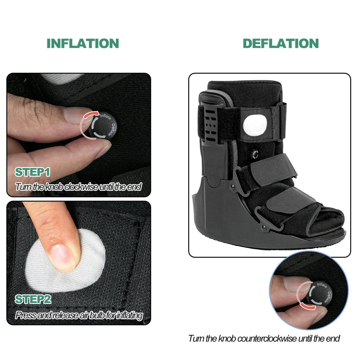 Walking Boot for Broken & Injured Foot X15466