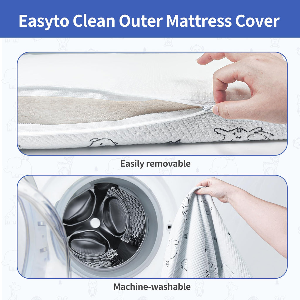 Pack and Play Mattress 38"x26" Firm Support Foam M49061