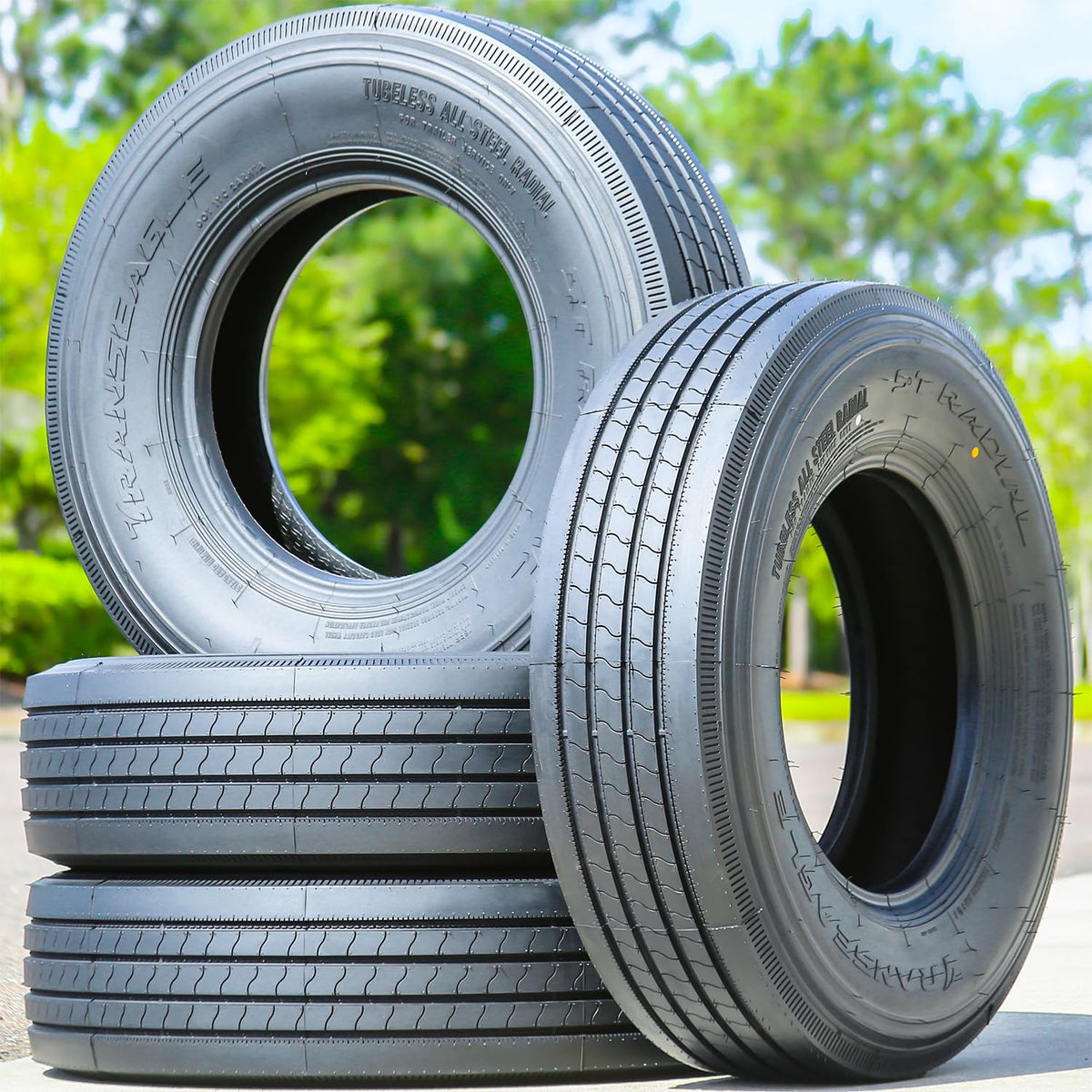 4 x ST205/75R15 All Season Tires V7786