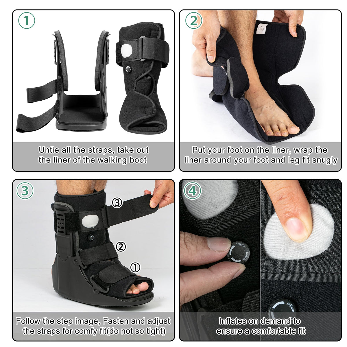 Walking Boot for Broken & Injured Foot X15466