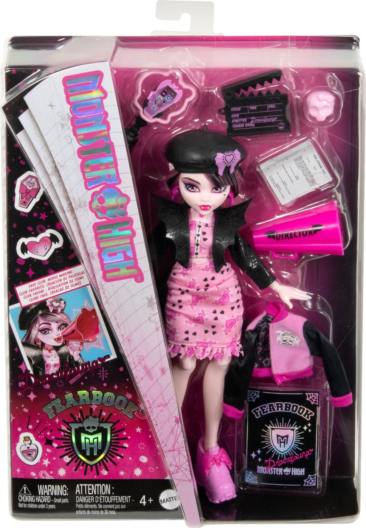 Monster High Draculaura Doll and Accessories B1708