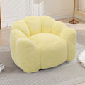 Yellow Memory Foam Bean Bag Chair K95368