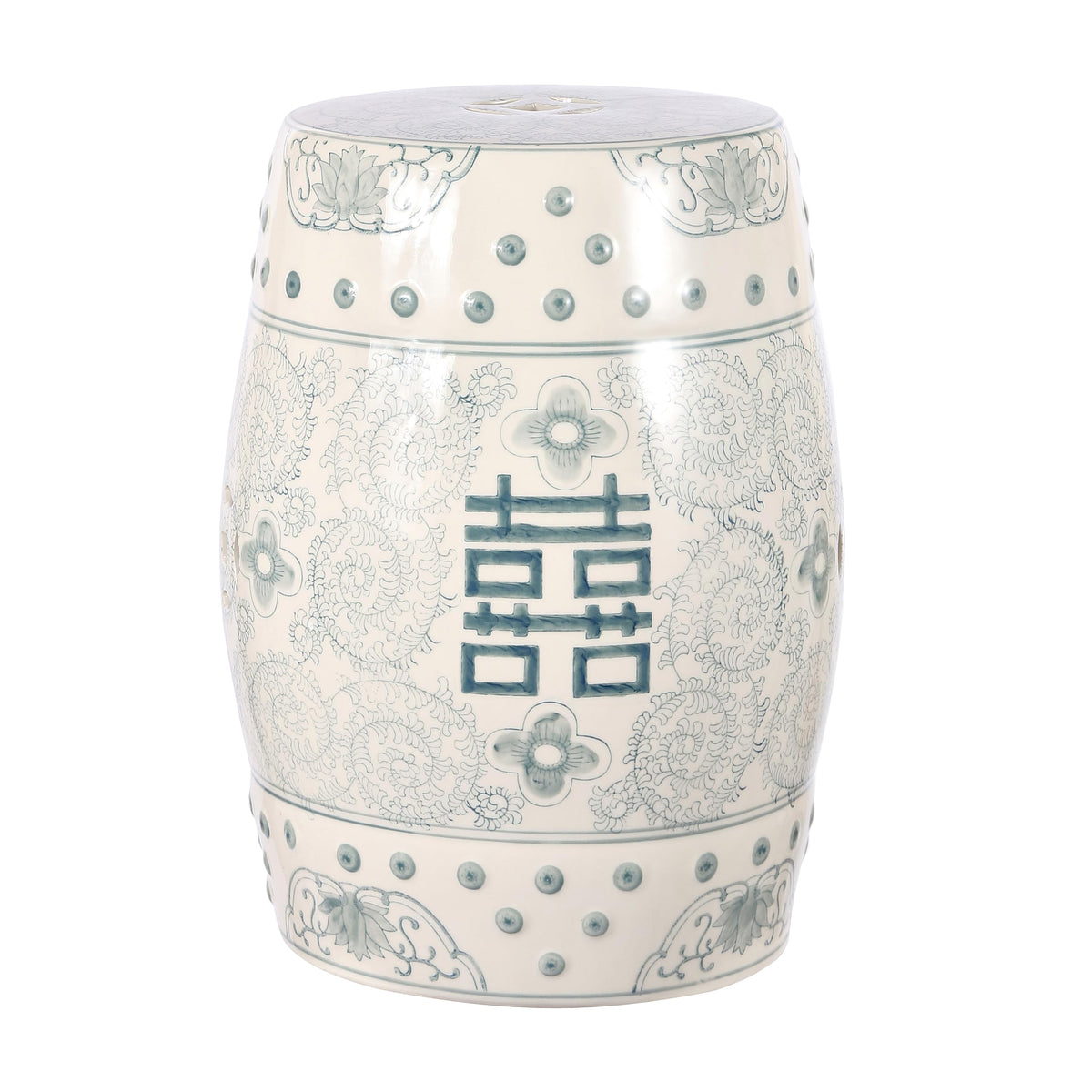 Ceramic Garden Stool 18" Table O533