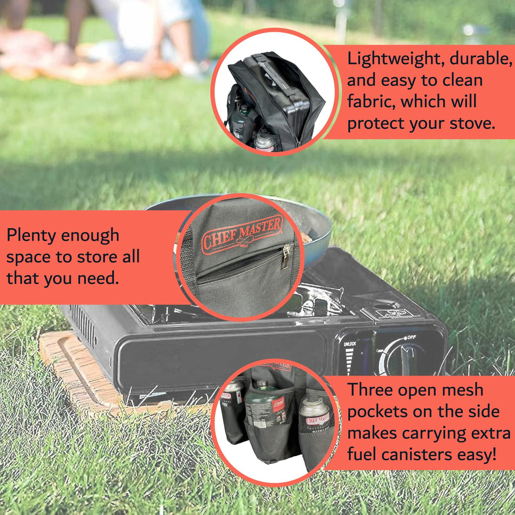 Camp Stove Carry Bag Multi-Pocket T48108