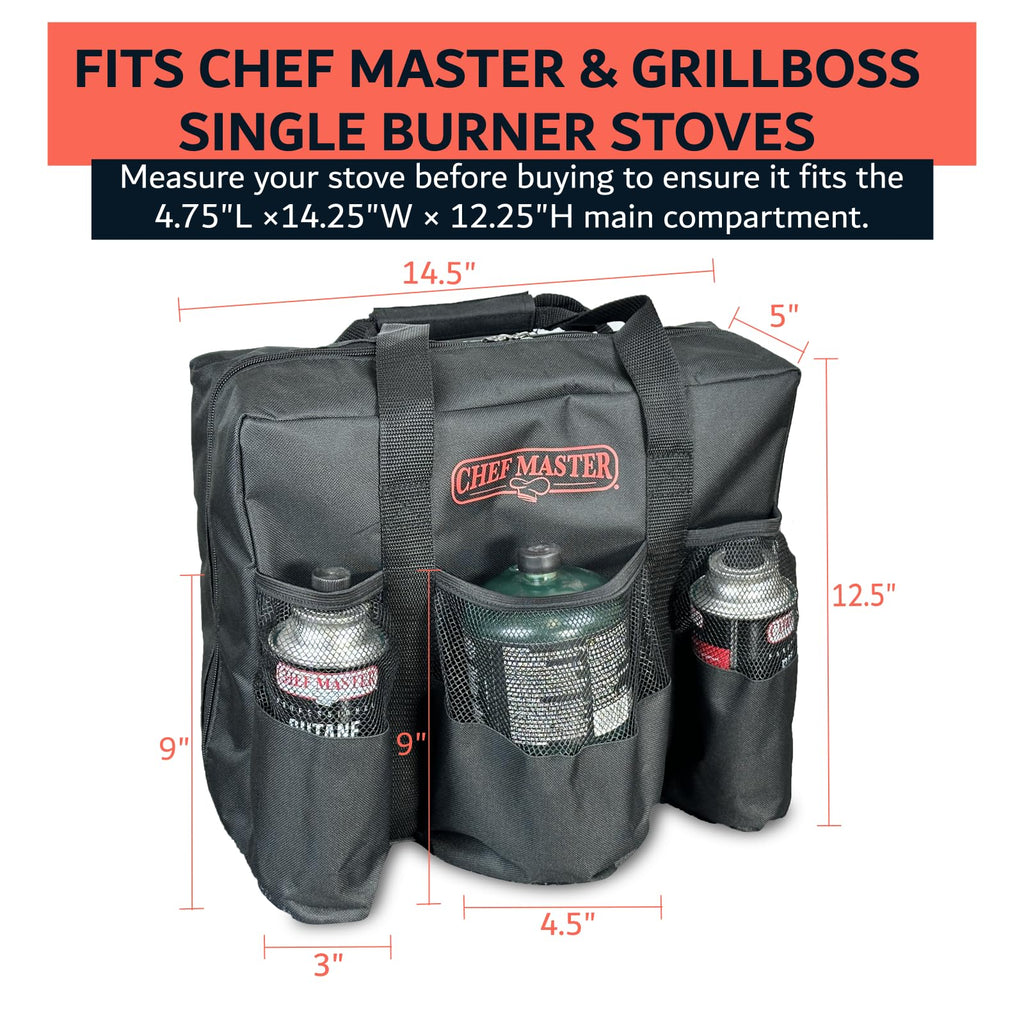 Camp Stove Carry Bag Multi-Pocket T48108