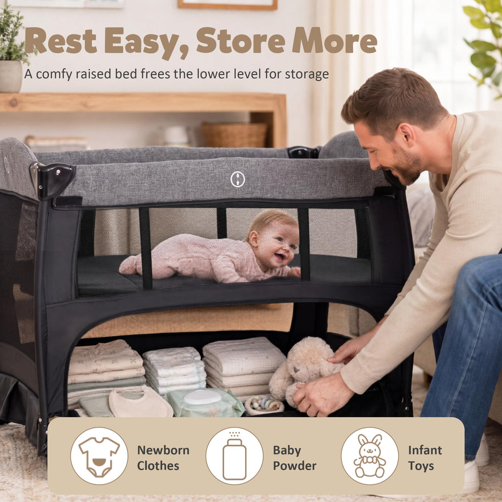 Baby Pack and Play with Bassinet N80242
