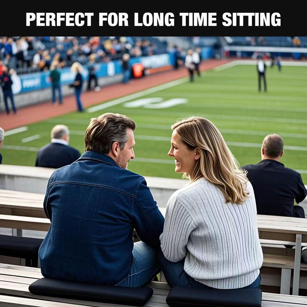 Portable Waterproof Oxford Fabric Stadium Seat Cushions 2-Pack Y47201