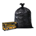 20 Count 42 Gallon 3 Mil Black Contractor Trash Bags A93837