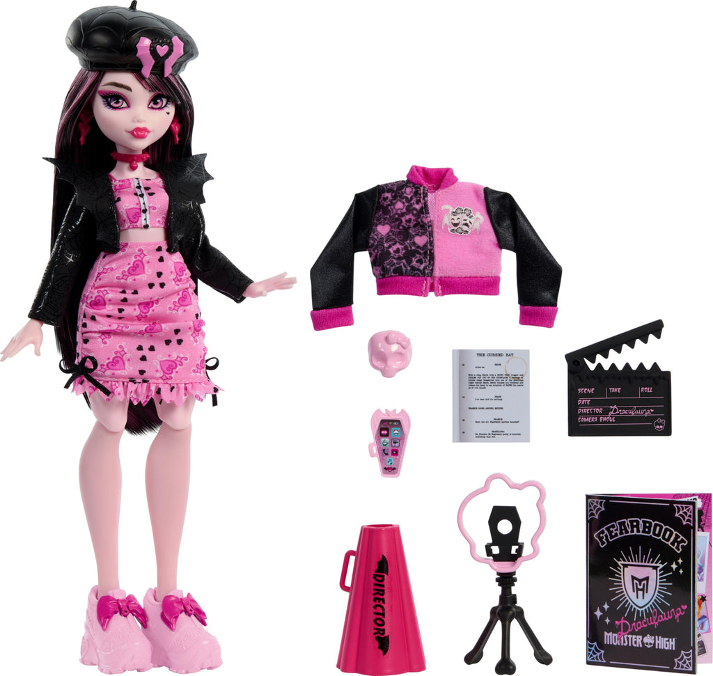 Monster High Draculaura Doll and Accessories B1708